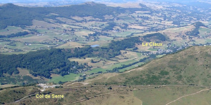 Le Claux dans la valle de Cheylade