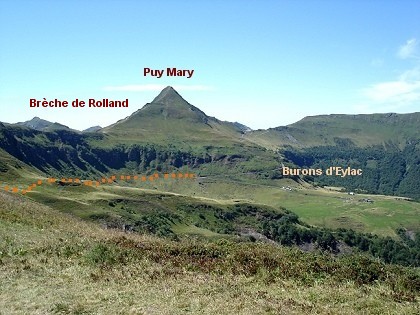 Au pied de la Brèche de Rolland